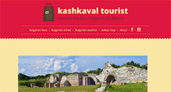 Desktop Screenshot of kashkaval-tourist.com
