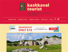 Tablet Screenshot of kashkaval-tourist.com